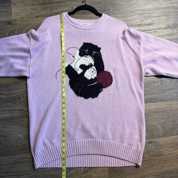 Aritzia Sundays Best Cotton Charm Cat Sweater Size small - Picture 9 of 10